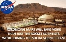 NASA попросило українського вченого допомоги із проектом заселення Марсу
