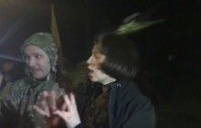 Учасники блокади на Донбасі закидали Чорновол яйцями (відео)