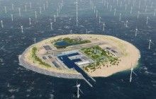 Три країни побудують у Північному морі штучний острів з вітряними електростанціями (фото)