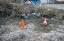 У Харкові біля житлового будинку знайшли гранату (фото)