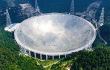 В Китае самый большой в мире радиотелескоп открыли для туристов