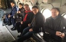 Foreign Minister of Luxembourg flies in Mariupol