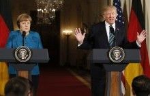 Трамп заверил Меркель в четкой позиции по поддержке НАТО