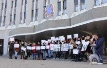 У Дніпрі відбувся мітинг на захист тварин від живодерів (фото)