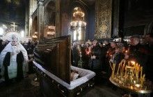 Во Владимирском соборе завершилась церемония отпевания Вороненкова (фоторепортаж)