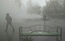 Поліція застосувала димові шашки проти учасників антикорупційної акції в Краснодарі