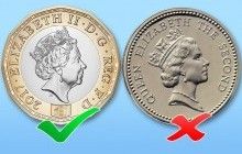 Британия ввела в обращение новую монету в один фунт