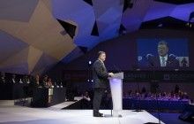 Poroshenko: Kremlin aims at splitting Europe, watering down its values