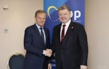 Poroshenko thanks Tusk for firm support of Ukraine