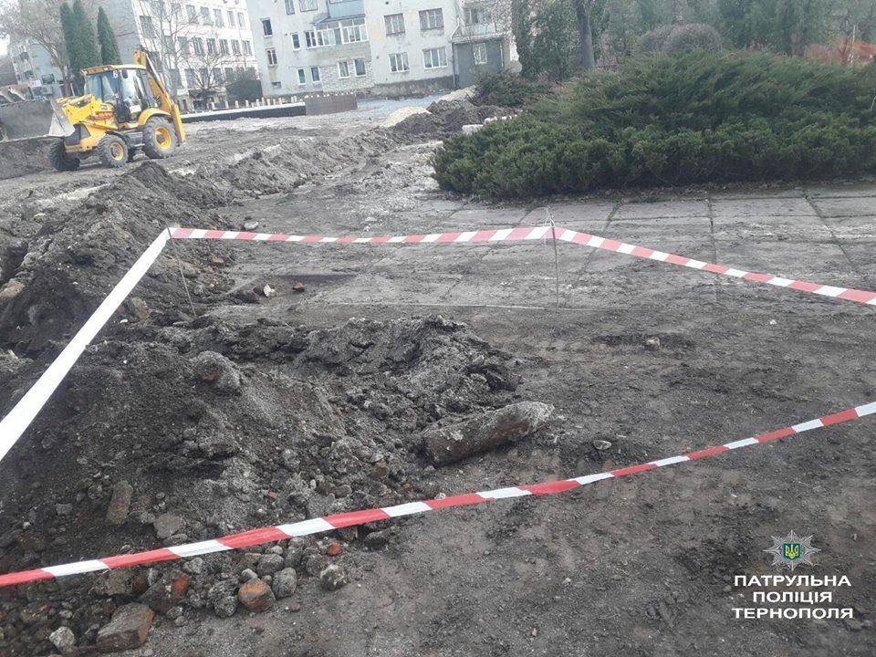 Знахідкою виявився артснаряд часів Другої світової війни Знахідкою виявився артснаряд часів Другої світової війни