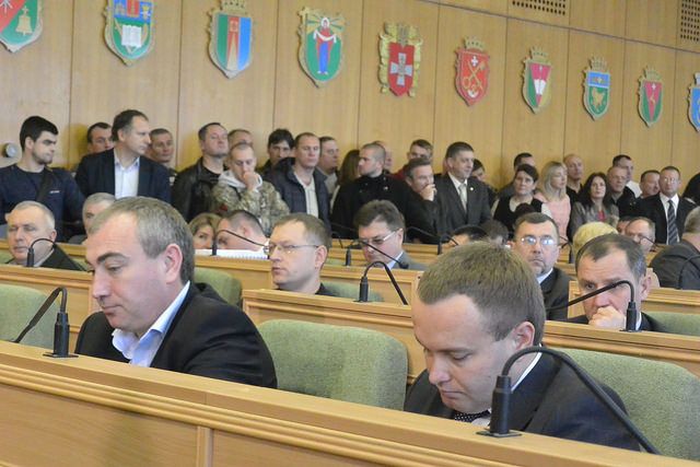 Депутати під час засідання Депутати під час засідання