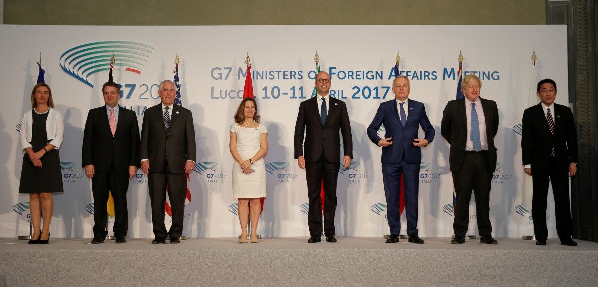 Країни G7 пояснили, до якого часу будуть діяти санкції проти Росії / REUTERS Країни G7 пояснили, до якого часу будуть діяти санкції проти Росії / REUTERS