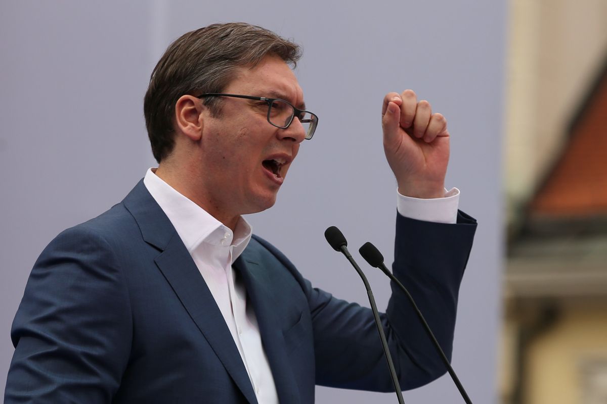 Президент Сербии Александар Вучич / фото REUTERS Президент Сербии Александар Вучич / фото REUTERS