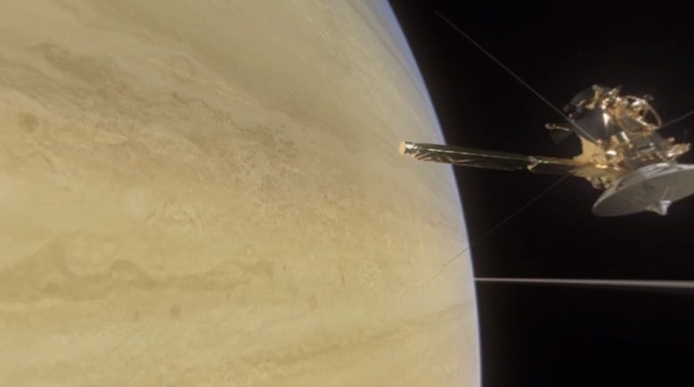 NASA показало, як загине Cassini / Скріншот NASA показало, як загине Cassini / Скріншот