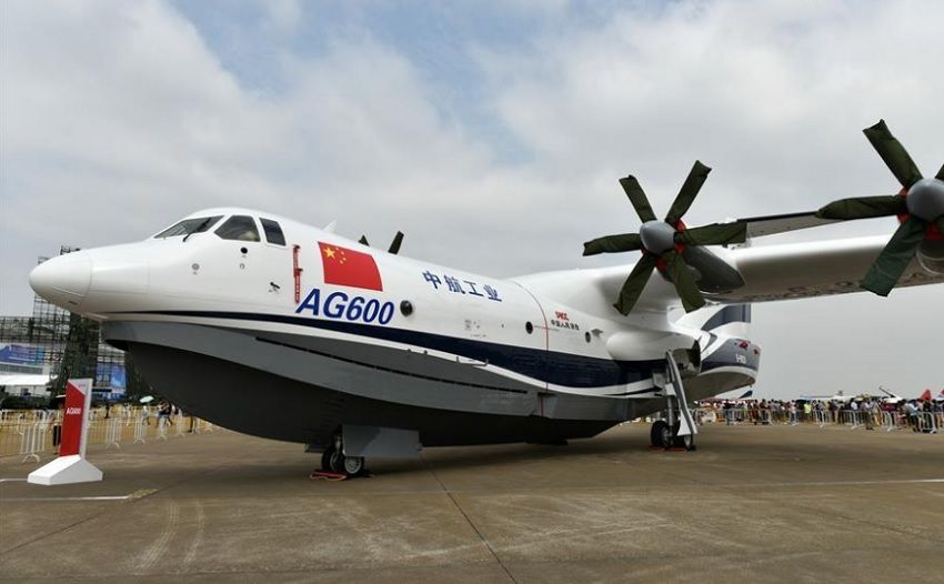 AG600 призначений для потреб цивільної авіації / Фото twitter.com/ChinaPlusNews AG600 призначений для потреб цивільної авіації / Фото twitter.com/ChinaPlusNews