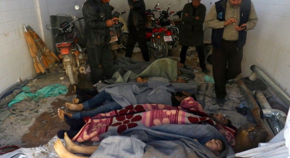 Гибель в Сирии под международным "управлением" :