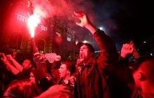 Thousands of Serbs continue protests against big election win for PM Vucic