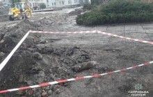 У Тернополі поблизу пам’ятника Степану Бандері виявили артснаряд часів війни