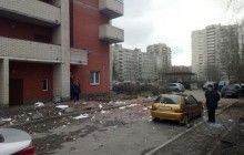 В петербургской многоэтажке прогремел мощный взрыв (фото)