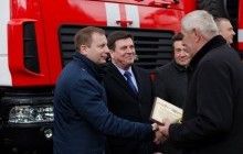 На Тернопільщині рятувальники отримали 3 нові пожежні автомобілі вартістю 11 млн грн