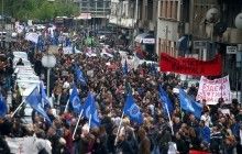 В Сербии тысячи людей вышли на митинг против нового президента (фото)