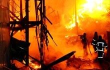 Масштабный пожар в Одессе: сгорели 15 дач (фото)