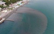 Перед початком курортного сезону в Сочі місцеве підприємство залило узбережжя фекаліями (відео)