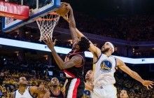Победитель регулярного чемпионата НБА "Голден Стейт" выиграл второй матч плей-офф
