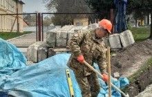 У Тернополі заклали символічну капсулу під будівництво нового адмінкорпусу зонального відділу військової служби правопорядку