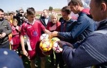 У Тернополі екс-гравці мадридського "Реалу" провели майстер-класи для дітей