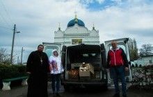 Епархии УПЦ поздравляют военнослужащих с Пасхой и отправляют гуманитарные грузы для АТО