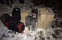 На Харьковщине у границы с РФ задержали 4 украинцев с незаконным товаром на 50000 гривень