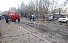 При пожаре на одесском рынке "Северный" пострадали двое патрульных