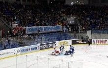 На матче чемпионата мира по хоккею болельщики призвали возродить "Сокол"