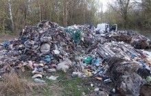 Біля ЧАЕС знайшли купи сміття зі Львова (фото)