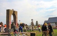 Ukraine MFA calls provocation move to take down monument to UPA fighters in Poland