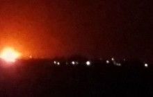 Близ аэропорта Дамаска взорвался склад боеприпасов - СМИ (фото, видео)