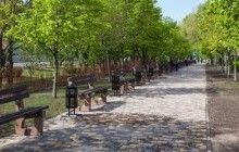 Біля Міжнародного виставкового центру до "Євробачення" відкрили новий сквер (фото)
