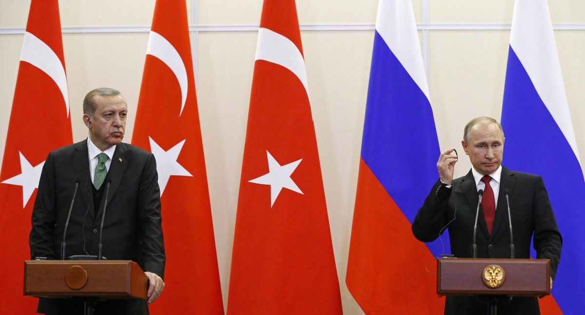 Реджеп Тайип Эрдоган и Владимир Путин / REUTERS Реджеп Тайип Эрдоган и Владимир Путин / REUTERS
