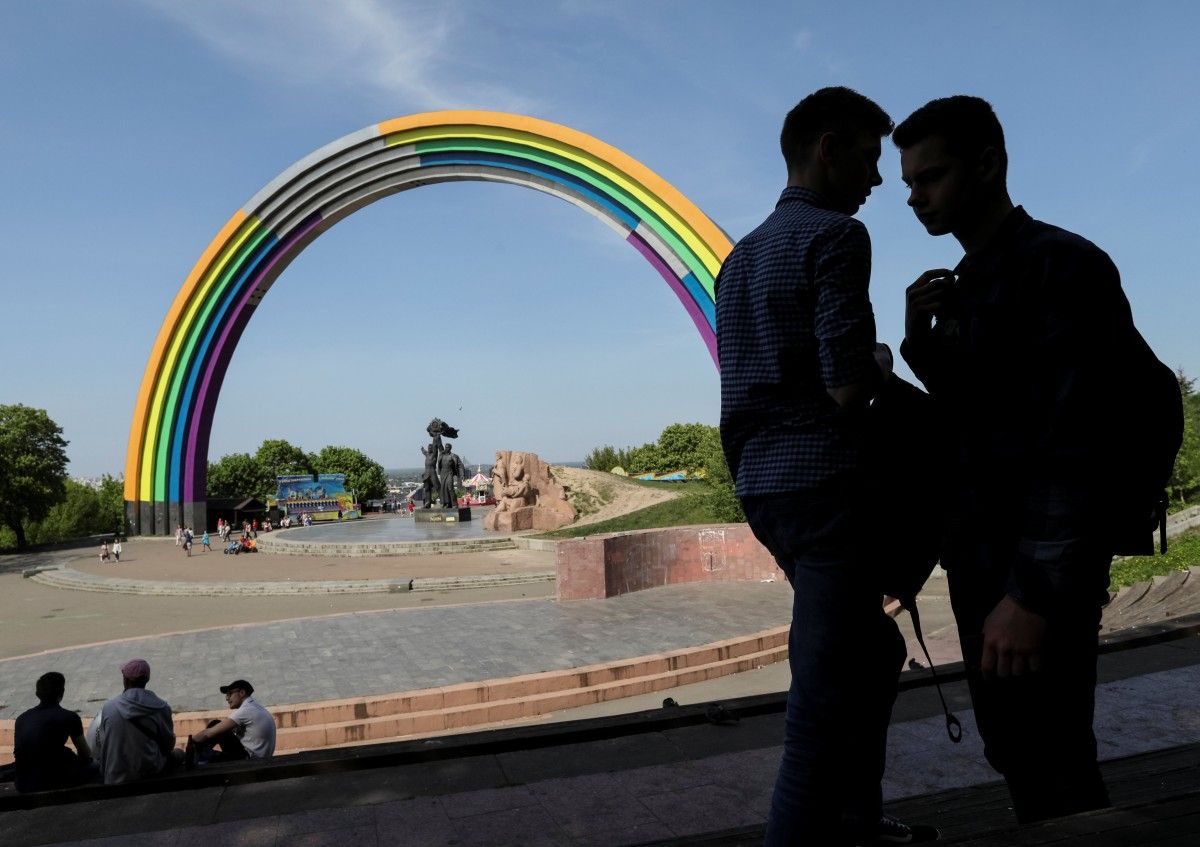 Арка дружбы народов в Киеве / REUTERS Арка дружбы народов в Киеве / REUTERS