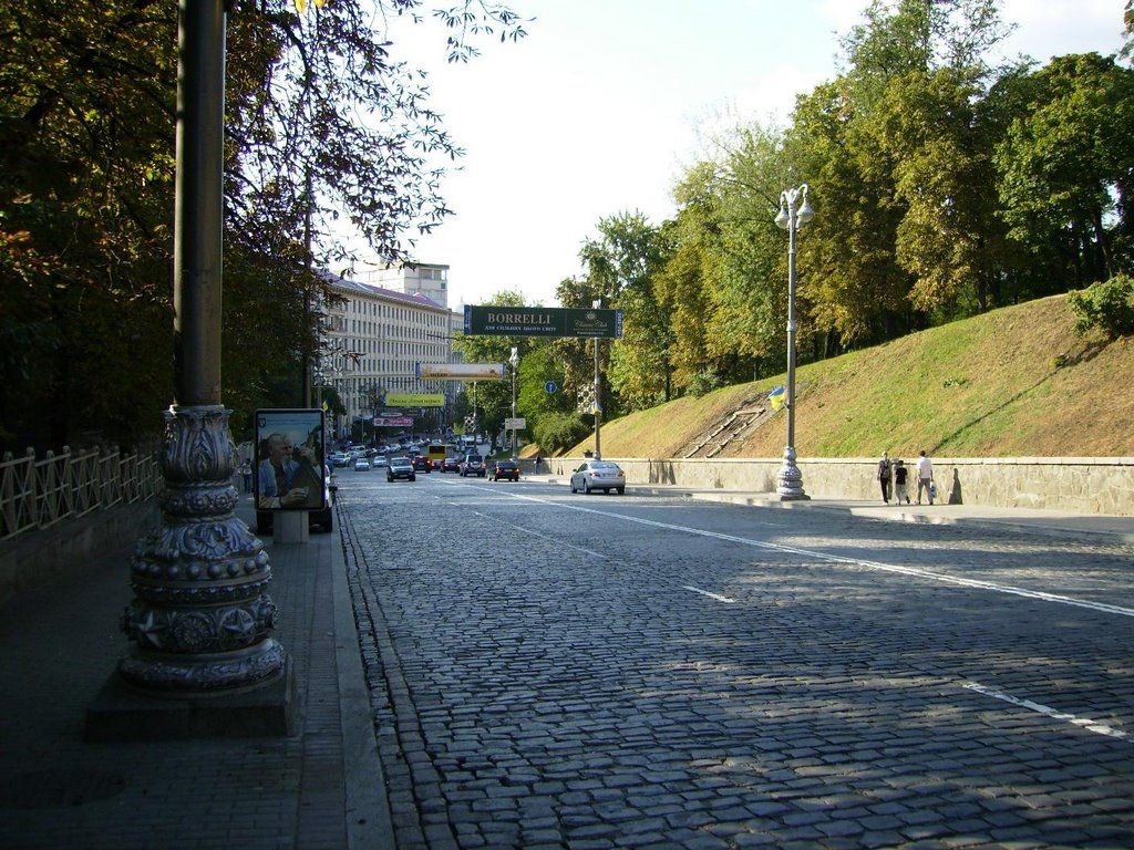 Рух вулицею Грушевскього зміниться / фото: Mapio.net Рух вулицею Грушевскього зміниться / фото: Mapio.net