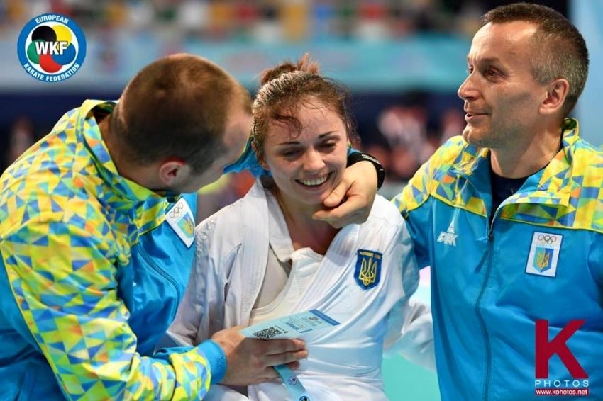 Екатерина Кривая - чемпионка Европы по каратэ / wkf.com.ua Екатерина Кривая - чемпионка Европы по каратэ / wkf.com.ua