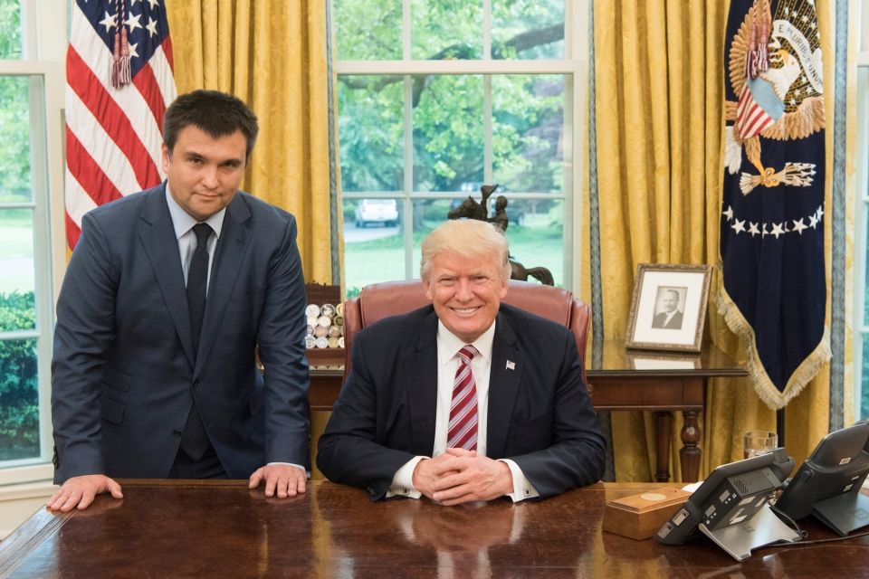 Pavlo Klimkin met with Donald Trump / Ukrainian Embassy in the U.S.