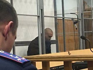 Учасник зіткнень вироком суду заарештований на 2 місяці / фото Арсен Аваков, Facebook Учасник зіткнень вироком суду заарештований на 2 місяці / фото Арсен Аваков, Facebook