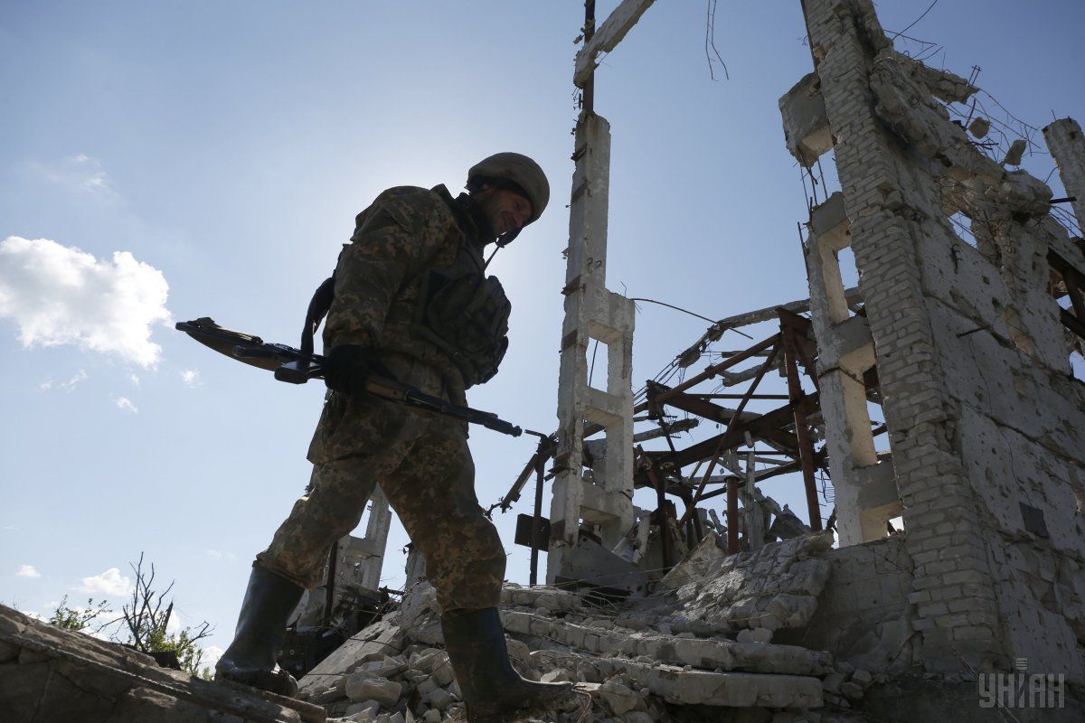 на Донбассе в основном применяются минометы и легкое стрелковое оружие / фото УНИАН