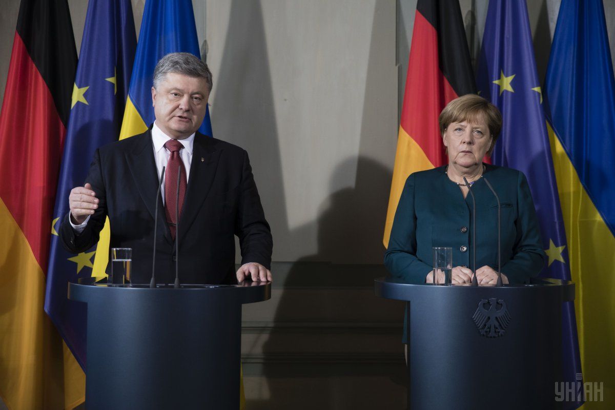 Порошенко сьогодні зустрівся з Меркель / фото УНІАН Порошенко сьогодні зустрівся з Меркель / фото УНІАН