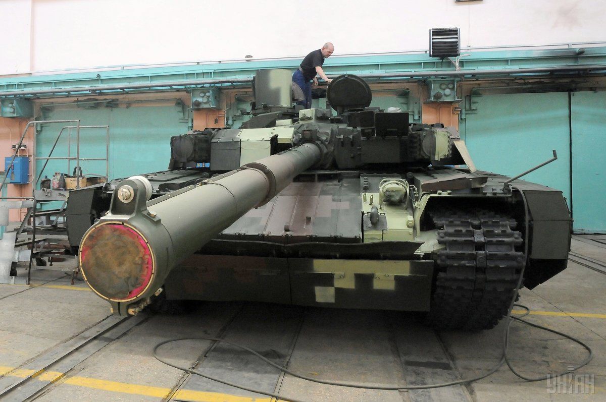 The expert believes Oplot tanks won't be produced for the next two years / Photo from UNIAN