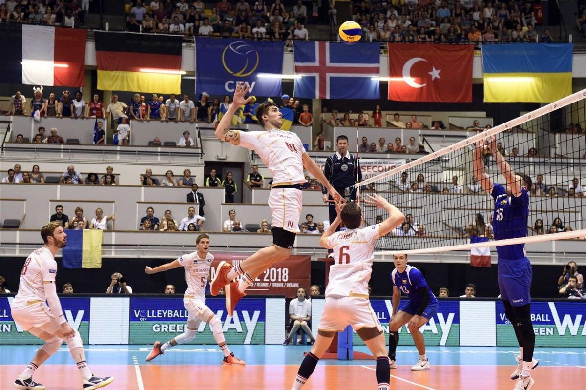 Франция - Украина - 3:0 / cev.lu Франция - Украина - 3:0 / cev.lu