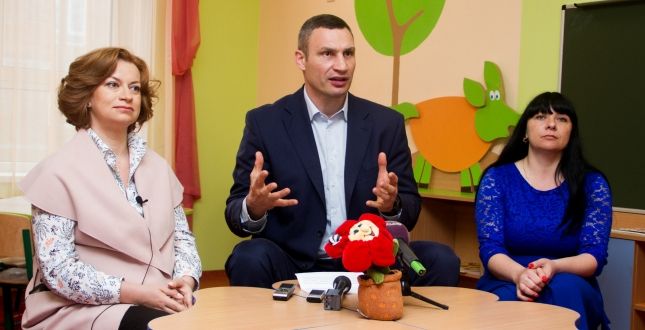 Кличко відкрив новий сучасний дитсадок на Осокорках Кличко відкрив новий сучасний дитсадок на Осокорках