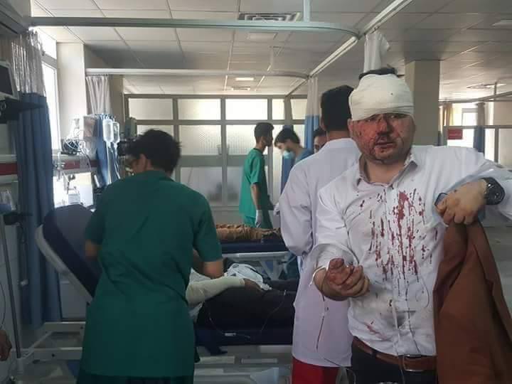 Вибух стався поряд з посольством Німеччини / Pajhwok Afghan News Вибух стався поряд з посольством Німеччини / Pajhwok Afghan News